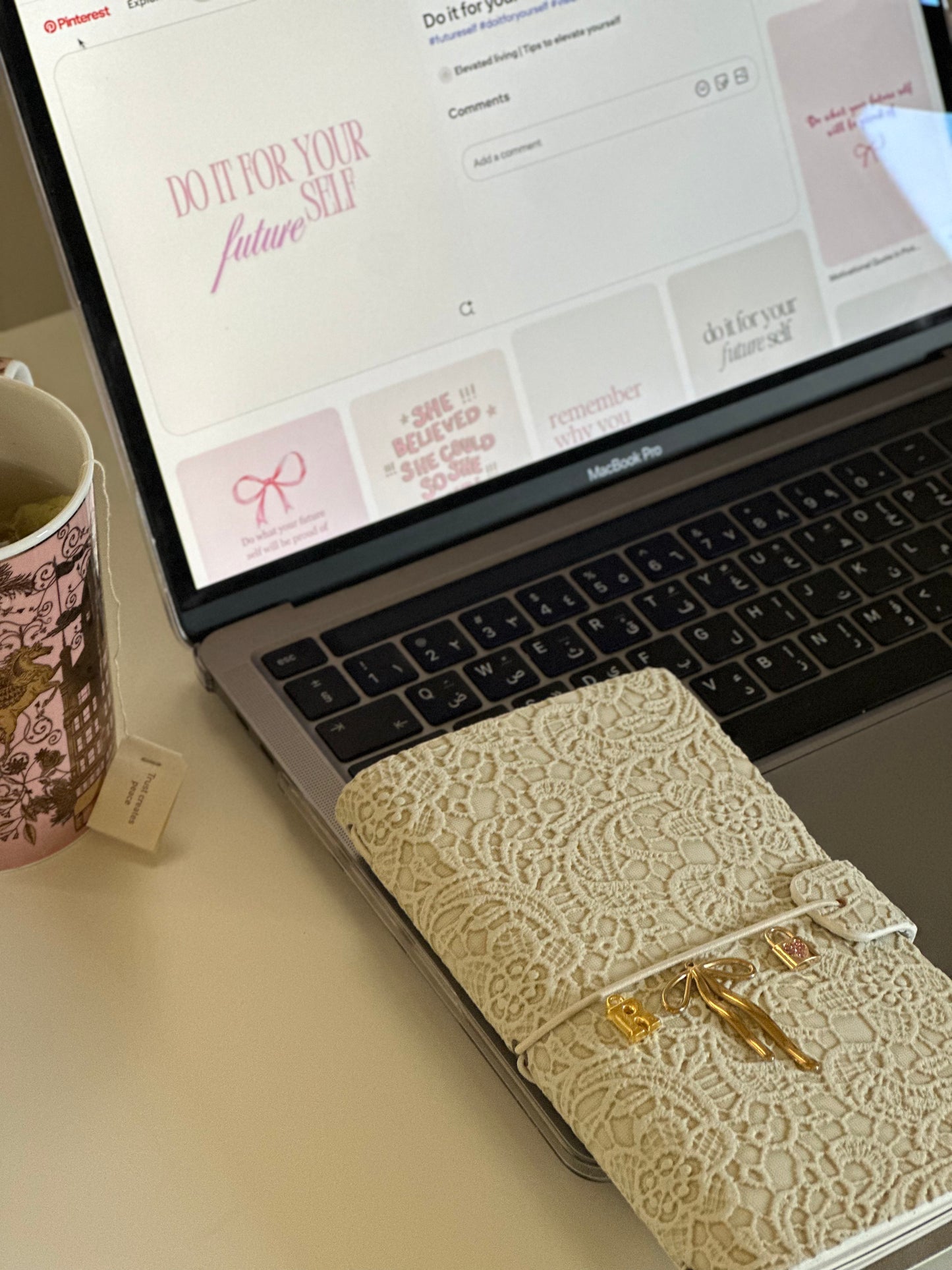 Lace Notebook